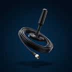 Cristal HD · Antena digital HD sobre fondo navy premium