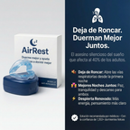 AirRest™ 2026 - Dispositivo Bucal  Anti-Ronquidos y Anti-Apnea del Sueño