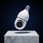 Argos 360 Cámara de Seguridad WiFi 360° HD | Visión Nocturna + Audio + App Gratis